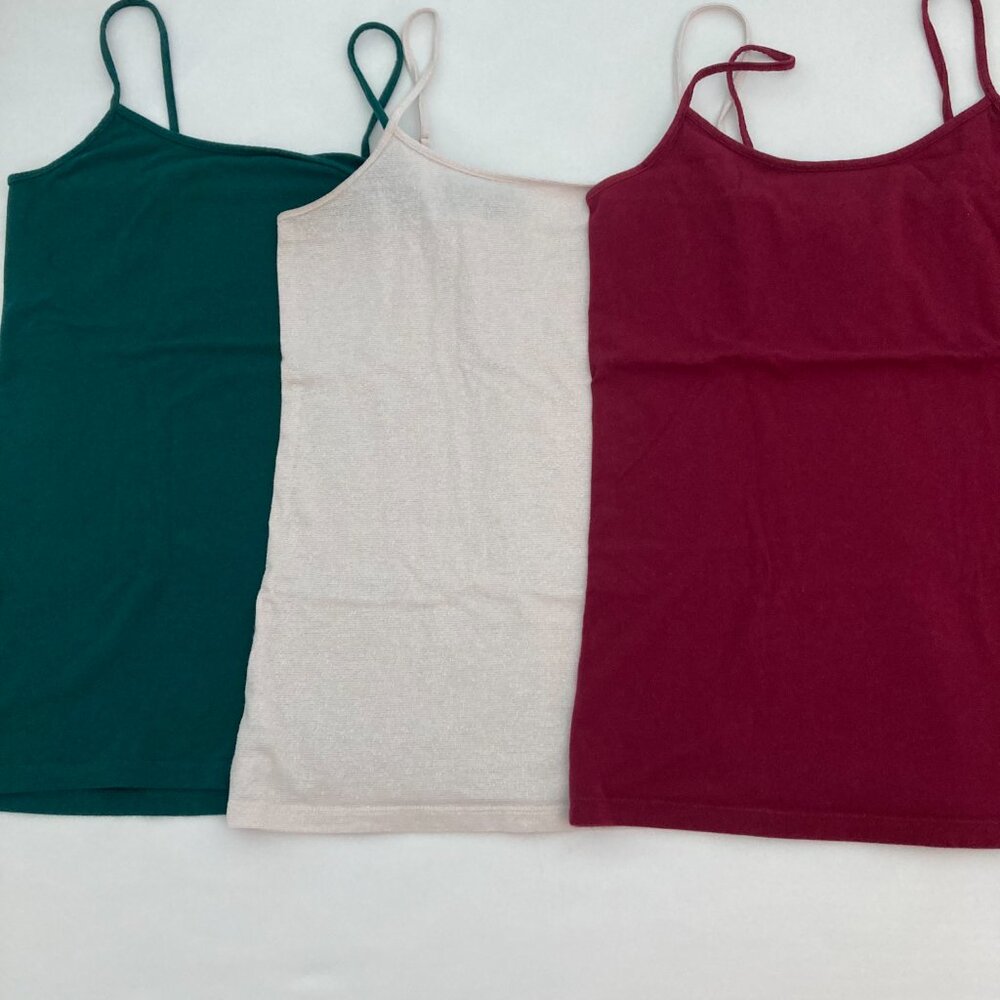 Set of 3 tank tops - size Large